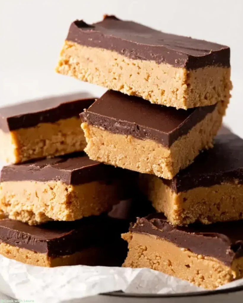 How to Make No-Bake Peanut Butter Chocolate Bars