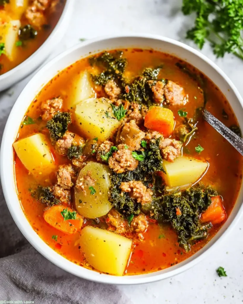 Easy Spicy Sausage Potato Soup Recipe 7 How to Make Spicy Sausage Potato Soup