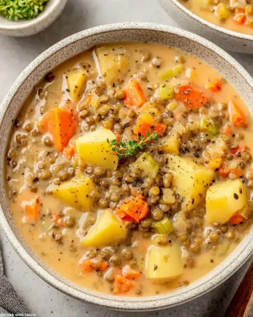 How to Make Vegetarian Lentil Soup