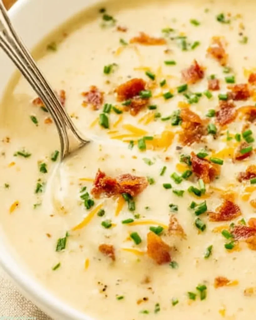 Baked Potato Soup Recipe for Comfort Food Lovers 6 Ingredients for Baked Potato Soup