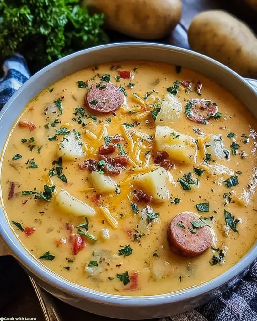 Ingredients for Cajun Potato Soup