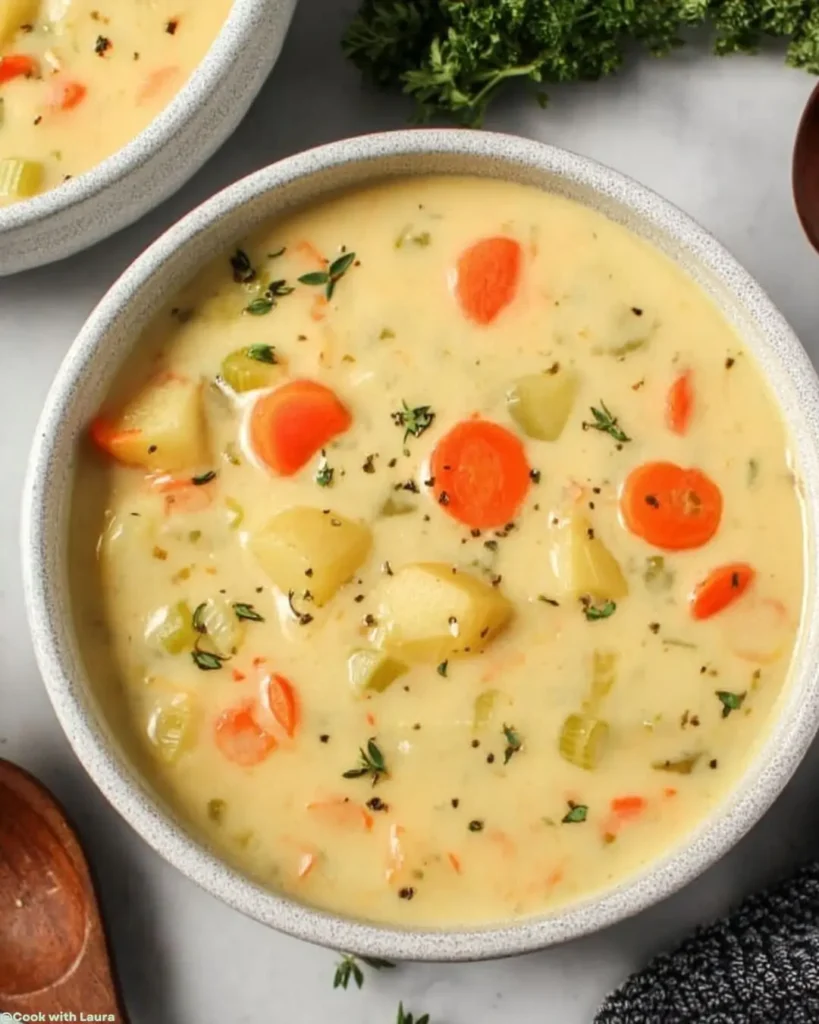 Ingredients for Carrot Potato Soup