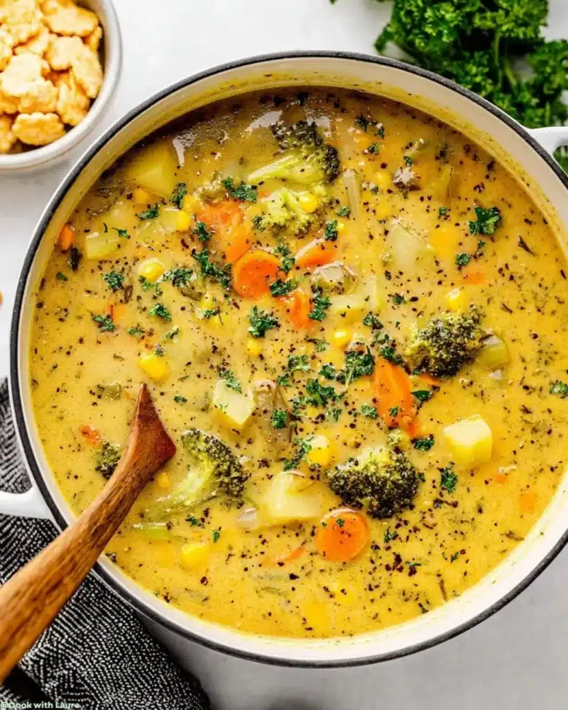 Easy Creamy Vegetable Soup Recipe You’ll Love 6 Ingredients for Creamy Vegetable Soup