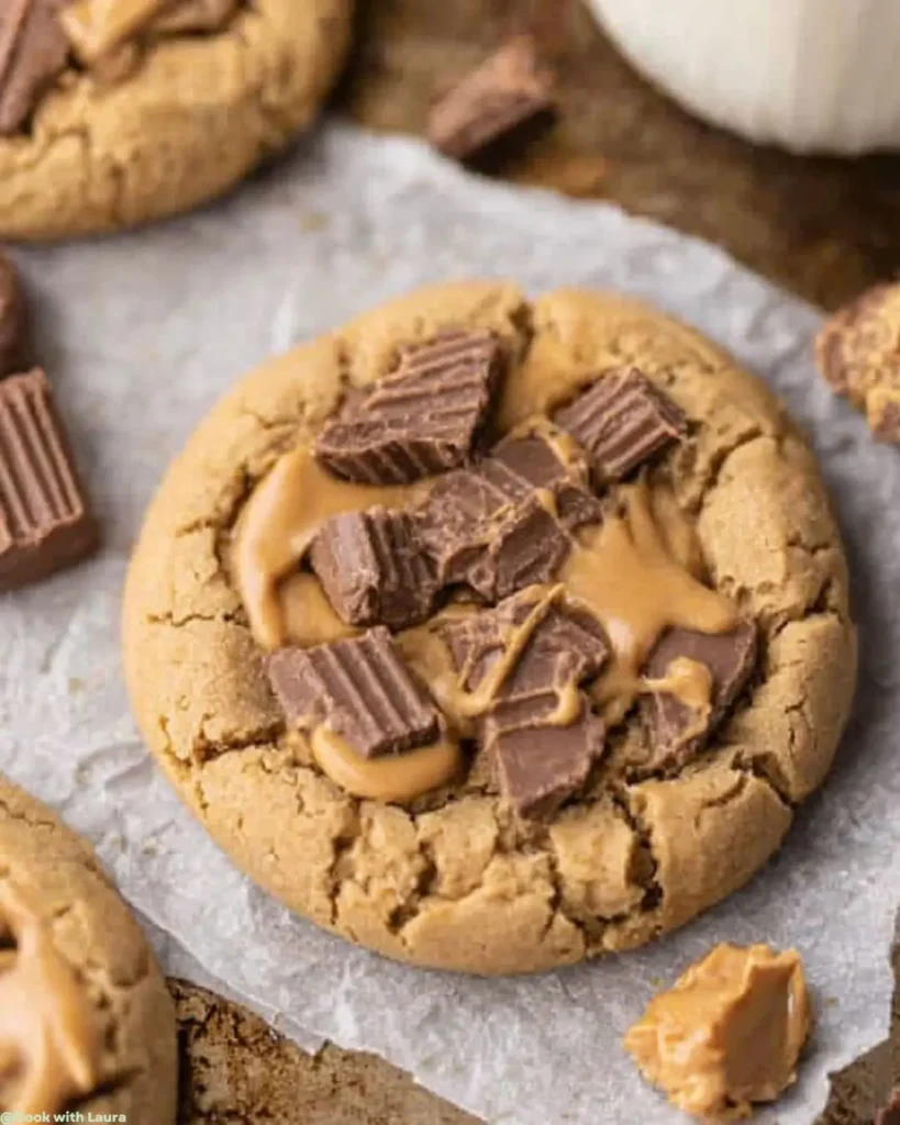 Ingredients for Crumbl Reese’s Peanut Butter Cup Cookies