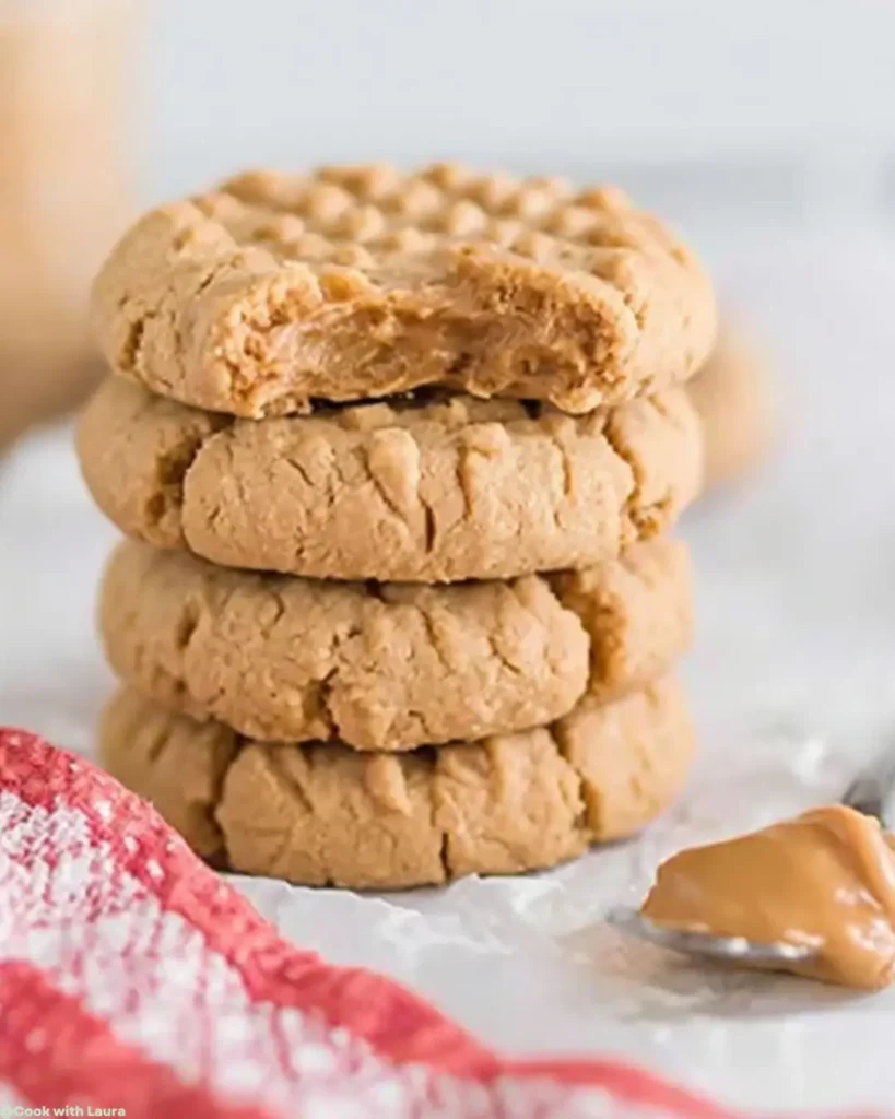 Ingredients for Keto Peanut Butter Cookie