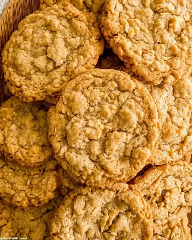 Ingredients for Peanut Butter Oatmeal Cookies