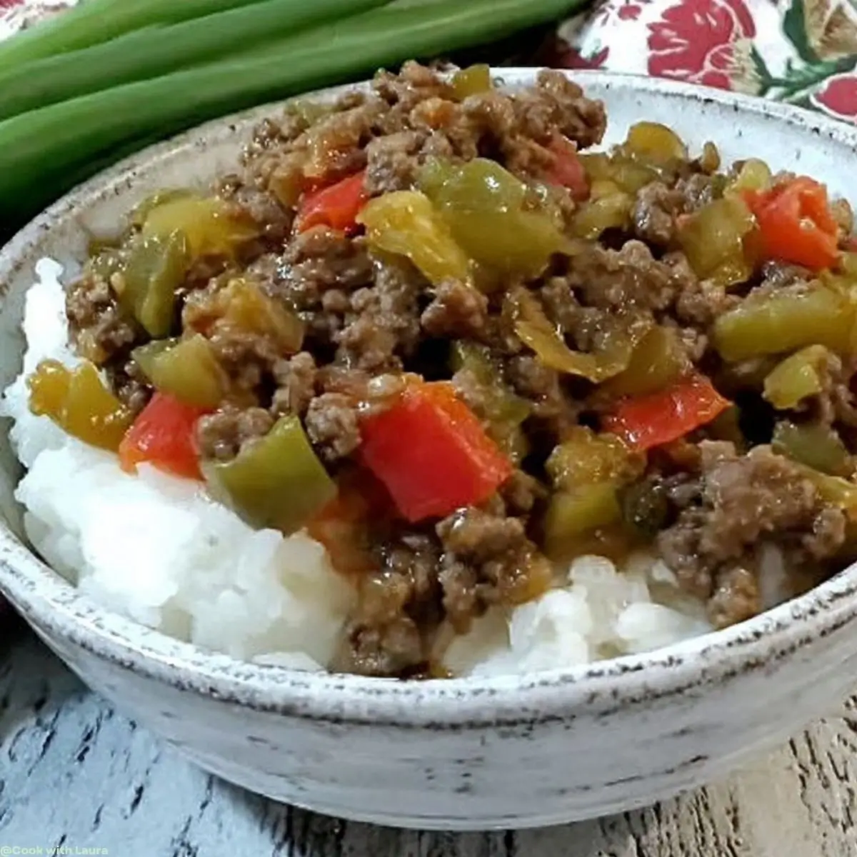 Easy Beef and Pepper Rice Bowls Recipe for Dinner