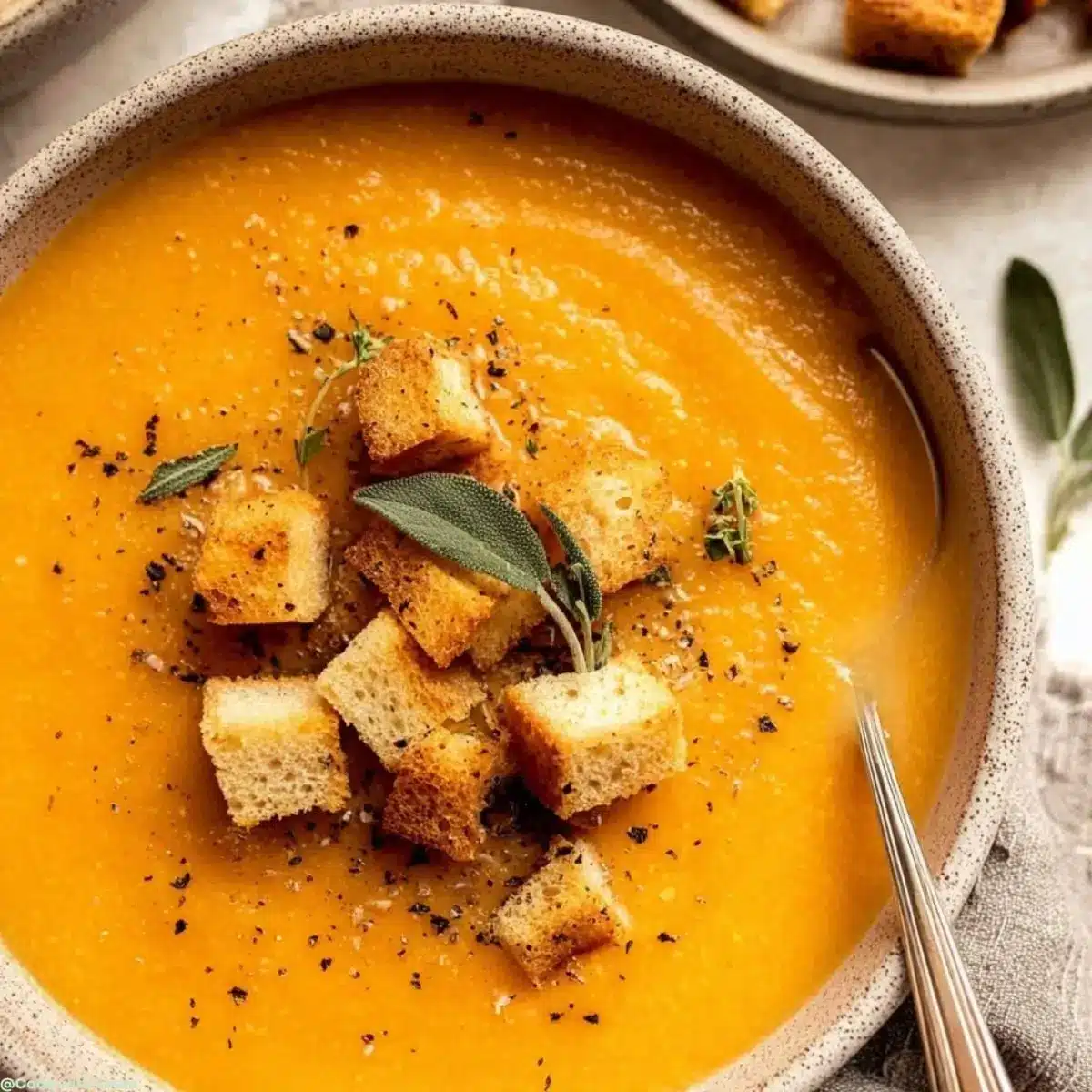 Easy Butternut Squash Apple Soup Recipe to Warm You Up