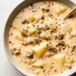Easy Creamy Italian Sausage Soup Recipe