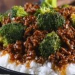 Easy Honey Garlic Ground Beef and Broccoli Recipe