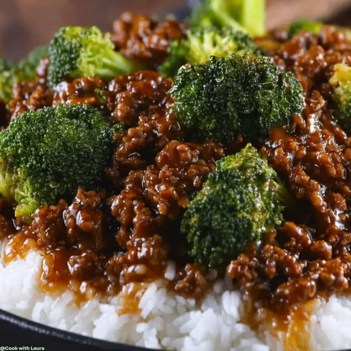 Easy Honey Garlic Ground Beef and Broccoli Recipe