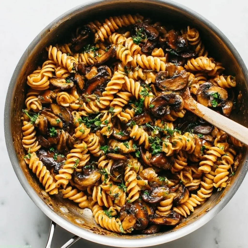Easy One Pot Mushroom Stroganoff Recipe