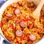 Easy One-Pot Smoked Sausage And Rice Recipe