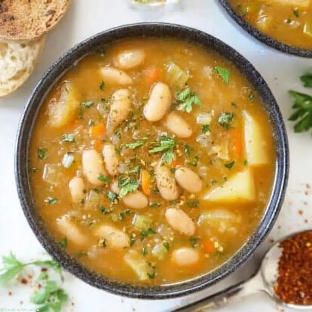 Easy Potato and Bean Soup Recipe for a Healthy Meal