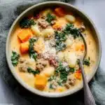 Easy Savory Butternut Squash Gnocchi Soup Recipe