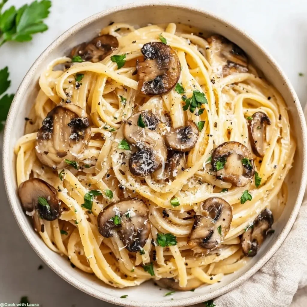 Garlic Mushroom Pasta Recipe You’ll Love