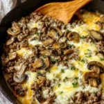 Hamburger Mushroom Bake Recipe for Dinner