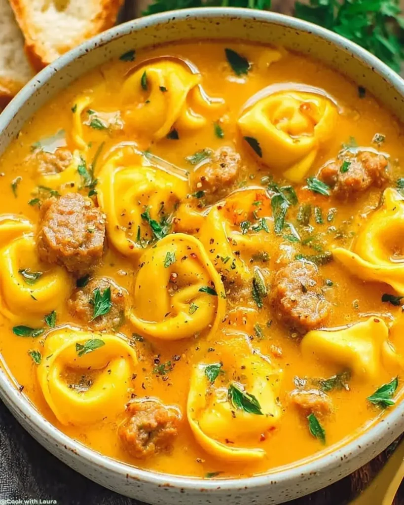 Easy Butternut Squash Sausage Tortellini Soup Recipe 7 How to Make Butternut Squash Sausage Tortellini Soup Recipe