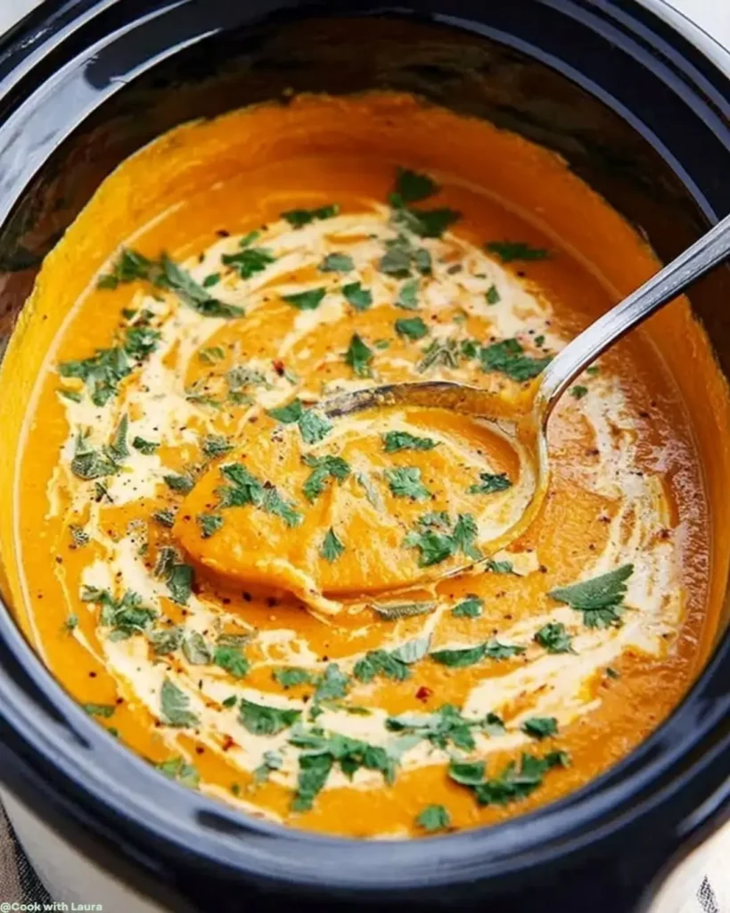 Easy Crock Pot Butternut Squash Soup Recipe 7 How to Make Crock Pot Butternut Squash Soup Recipe