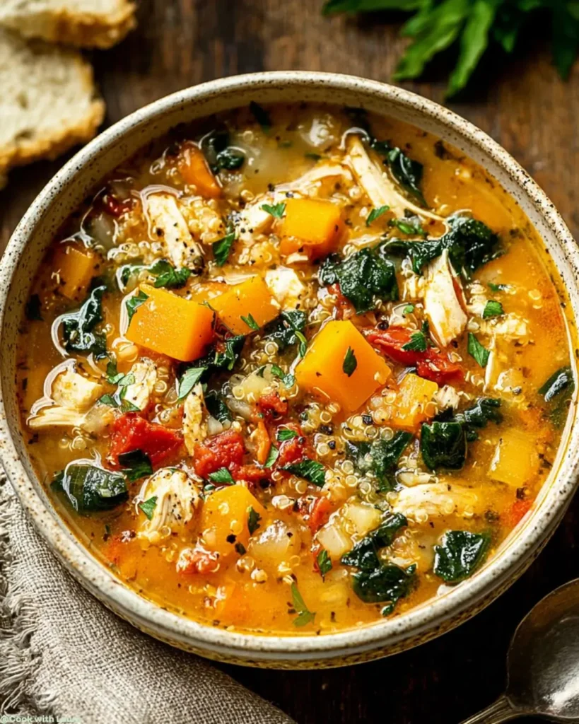 Easy Fall Chicken Stew with Quinoa and Butternut Squash 7 How to Make Fall Chicken Stew with Quinoa and Butternut Squash