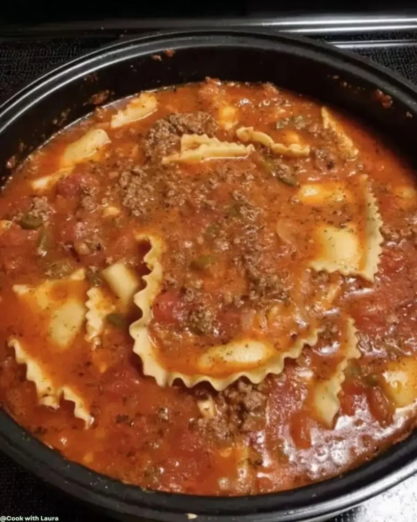 How to Make Lasagna Soup