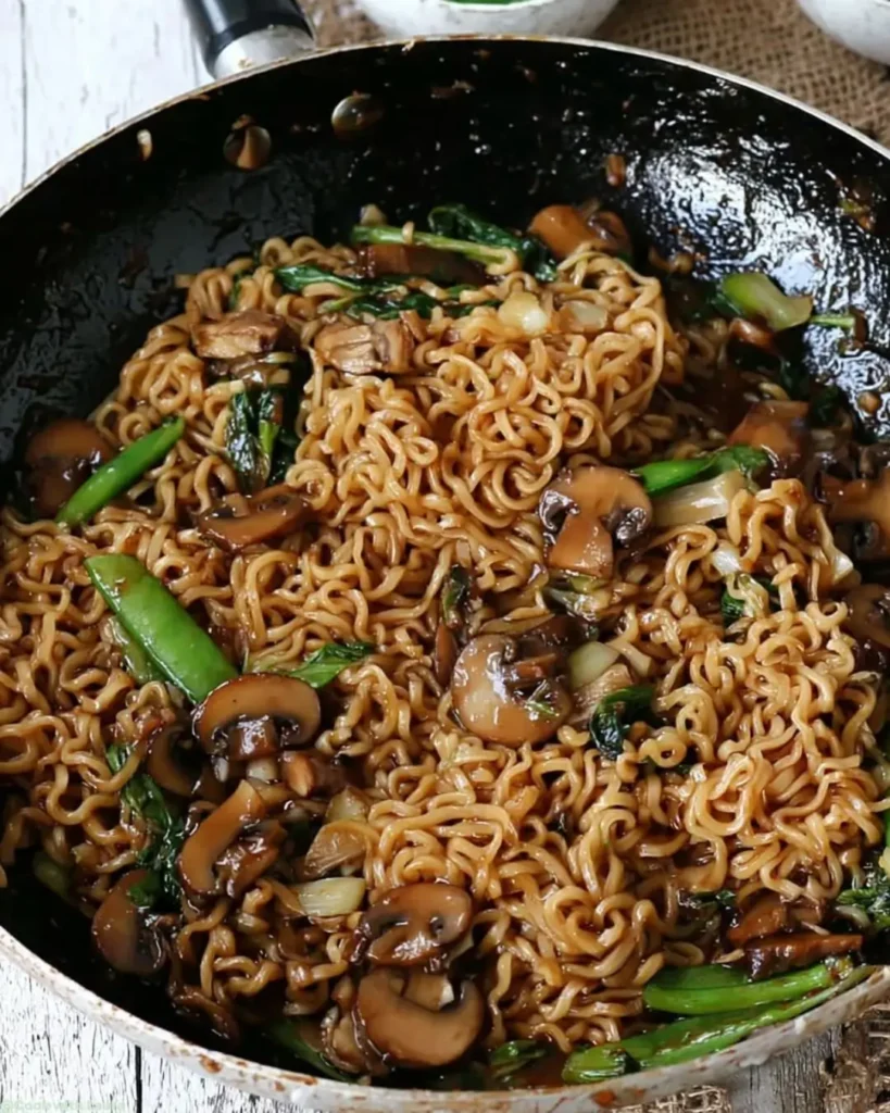 How to Make Mushroom Ramen Noodles