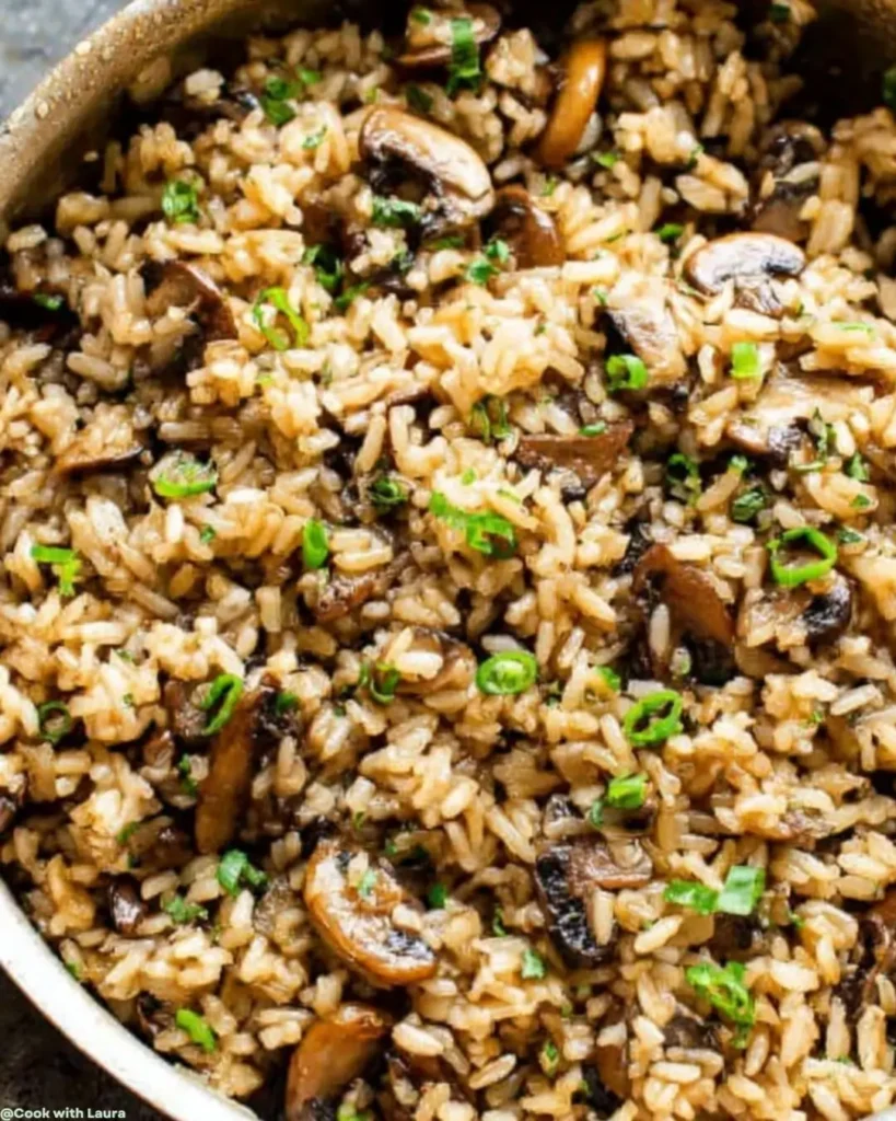 How to Make Mushroom Rice