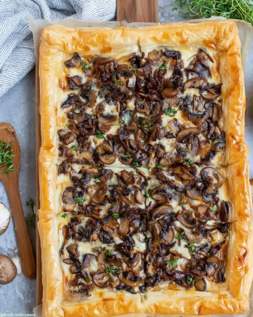 How to Make Mushroom Tart