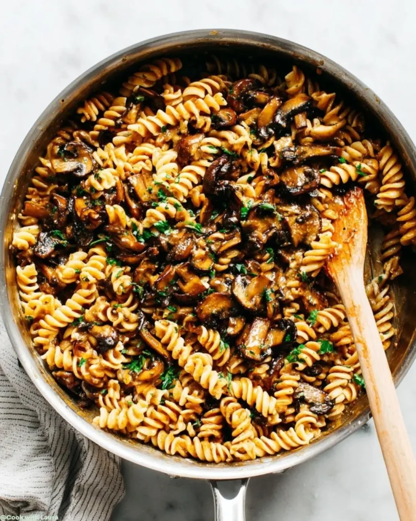 How to Make One Pot Mushroom Stroganoff
