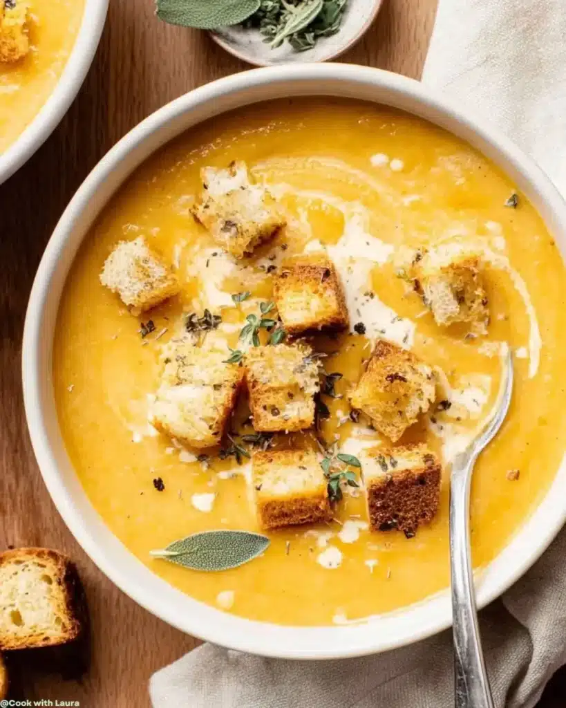 Roasted Butternut Squash Soup 7 How to Make Roasted Butternut Squash Soup