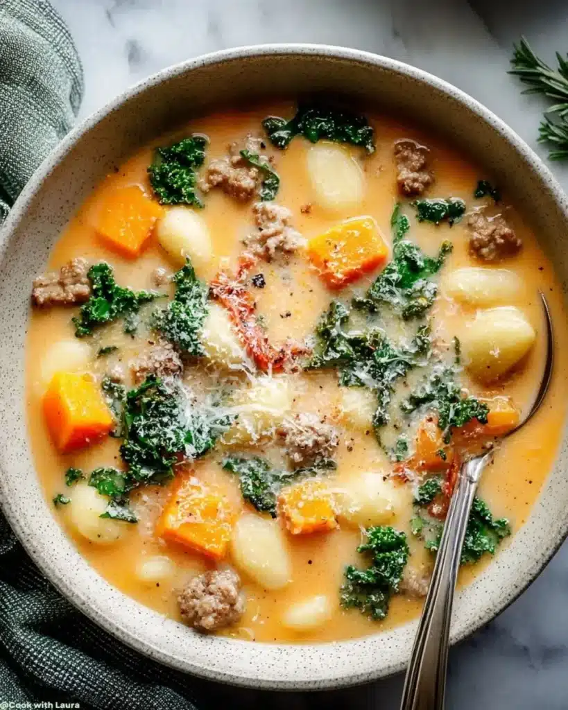 Easy Savory Butternut Squash Gnocchi Soup Recipe 7 How to Make Savory Butternut Squash Gnocchi Soup