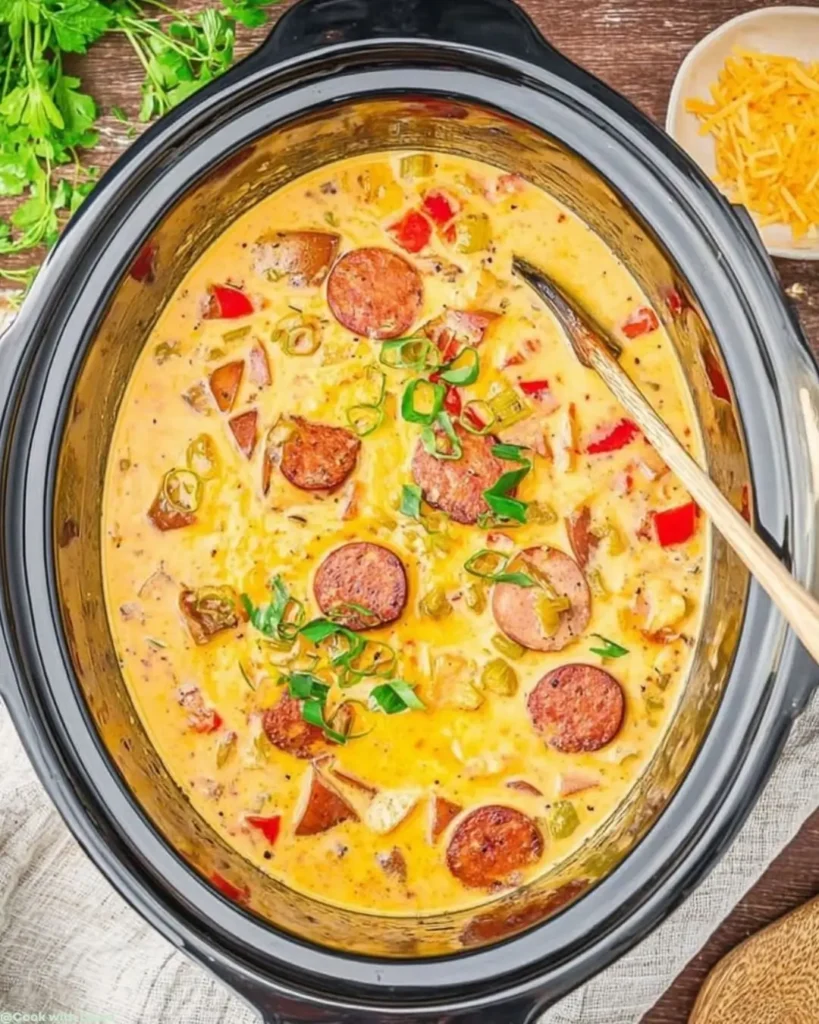 Easy Slow Cooker Cajun Potato Soup Recipe 7 How to Make Slow Cooker Cajun Potato Soup