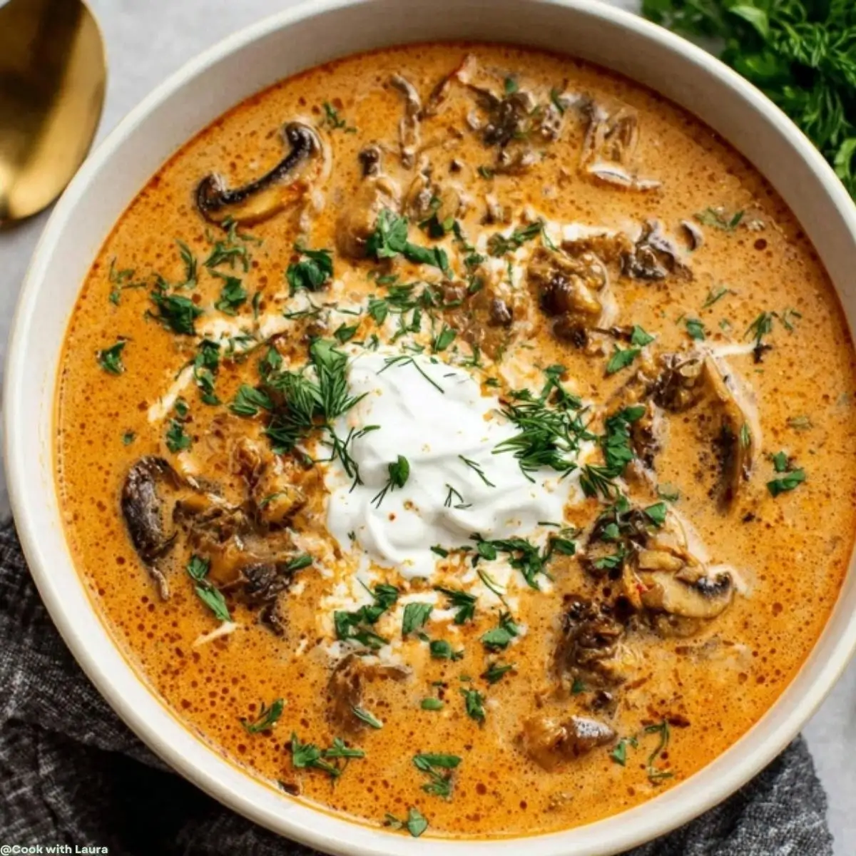 Hungarian Mushroom Soup Recipe for Comfort Food