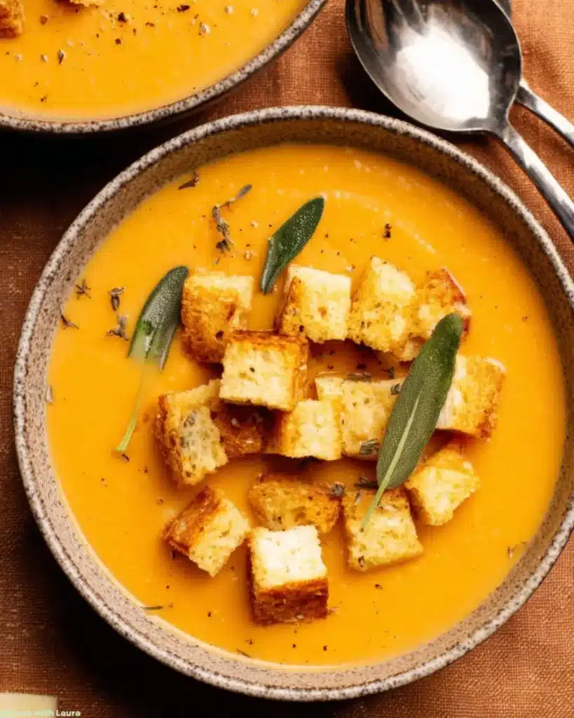 Easy Butternut Squash Apple Soup Recipe to Warm You Up 6 Ingredients for Butternut Squash Apple Soup