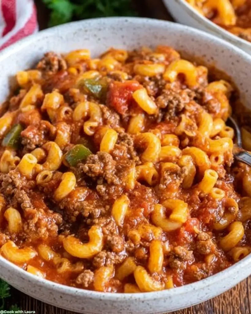 Ingredients for Easy Goulash Recipe