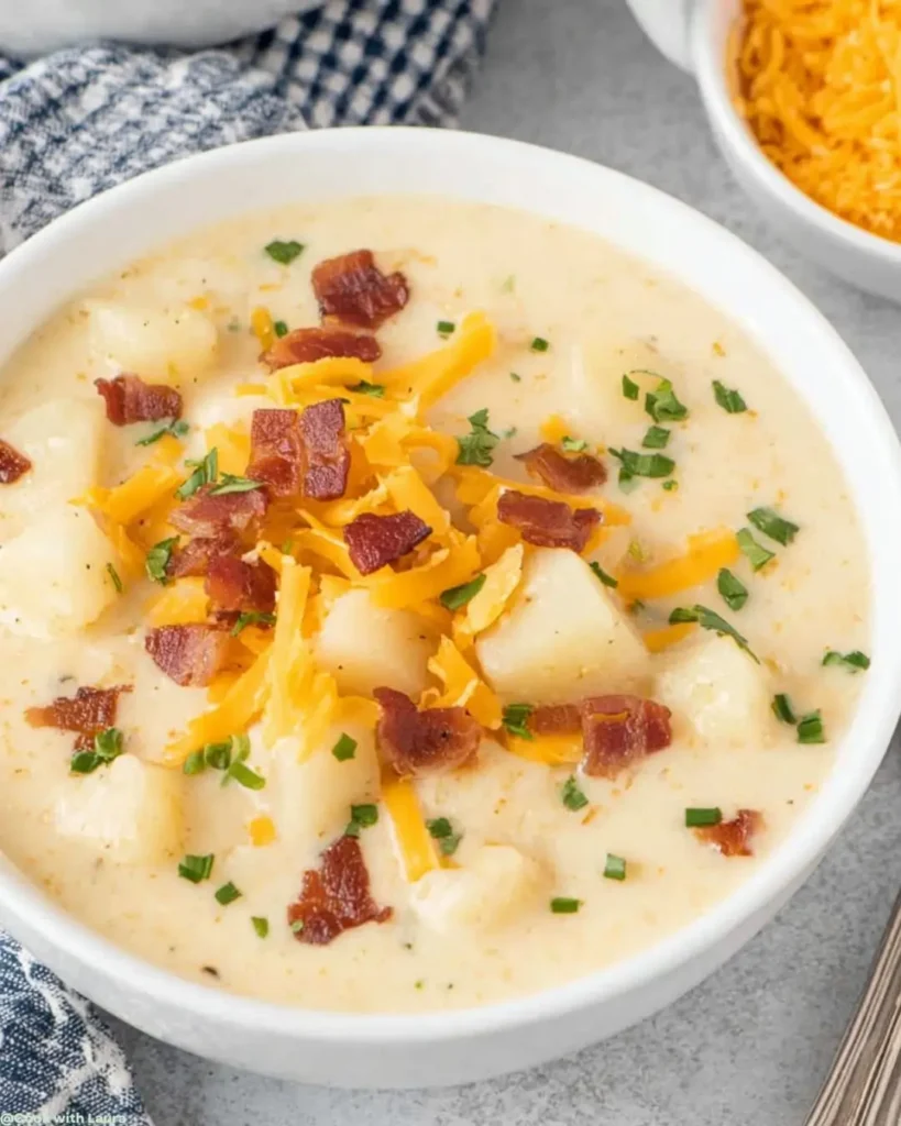 Easy Hash Brown Potato Soup Recipe for Cozy Comfort 6 Ingredients for Hash Brown Potato Soup