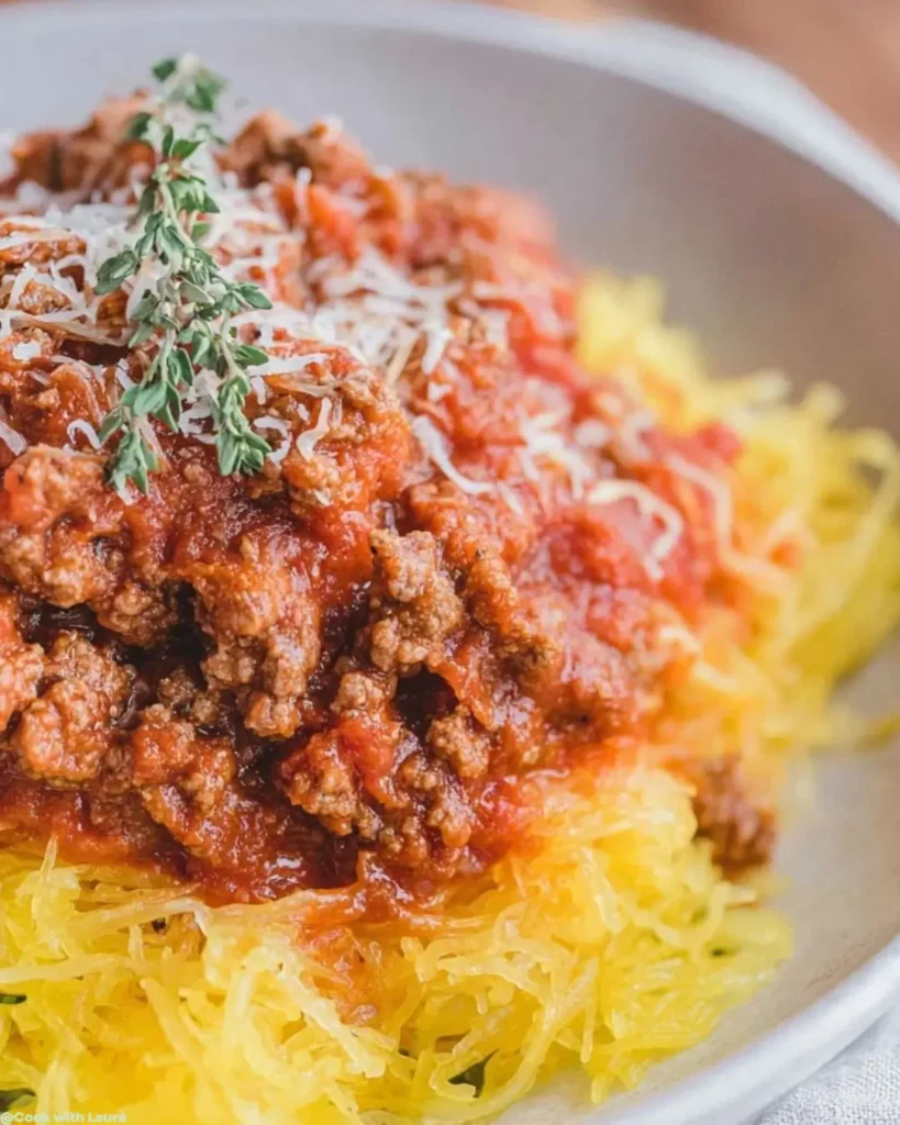 Ingredients for Keto Spaghetti Squash
