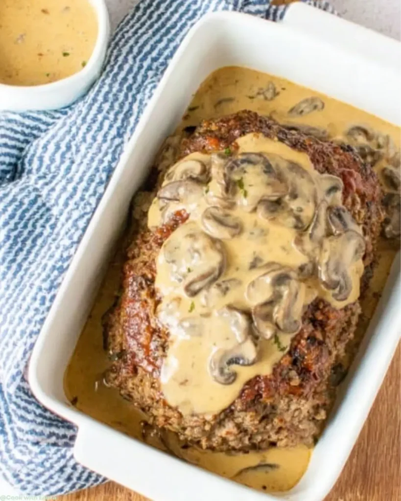 Ingredients for Meatloaf with Mushroom Gravy