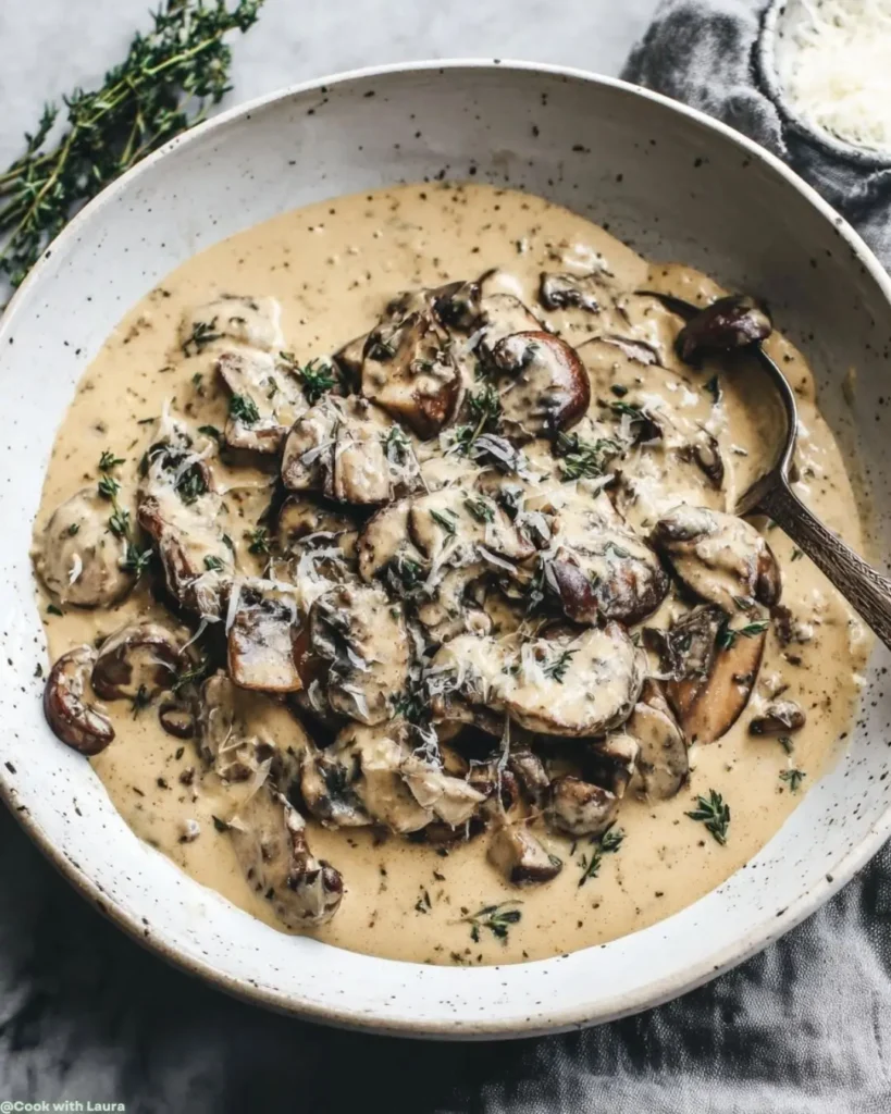 Ingredients for Mushroom Sauce for Steak