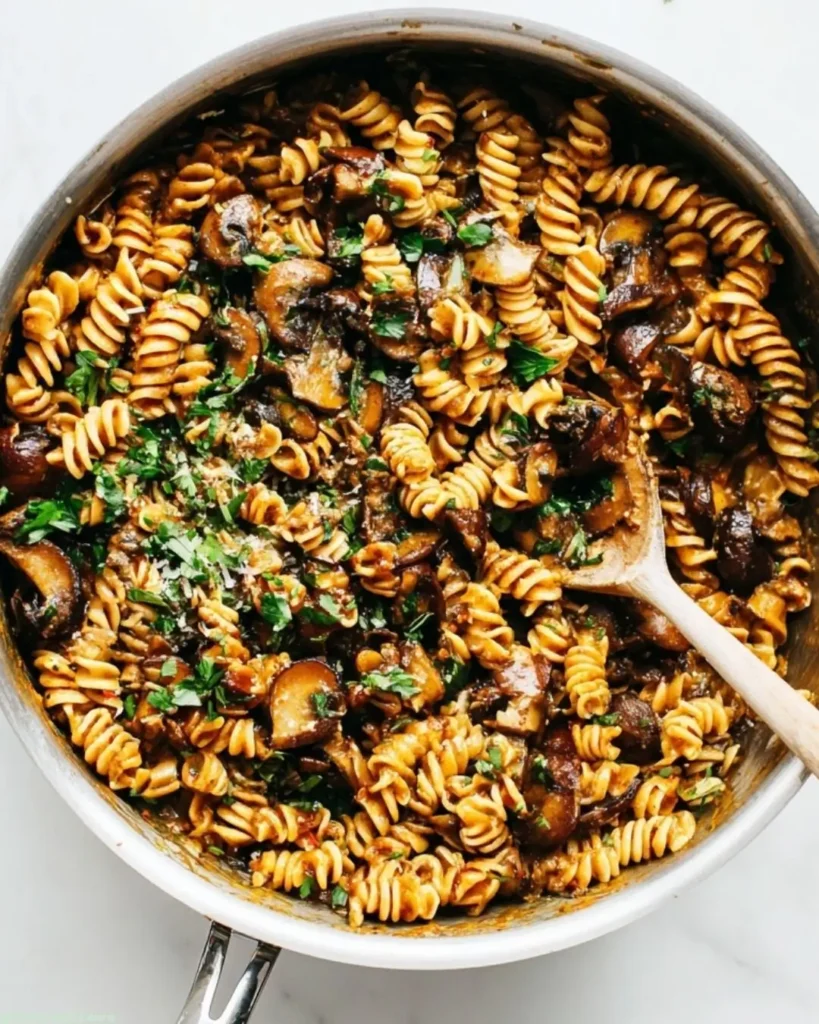 Ingredients for One Pot Mushroom Stroganoff