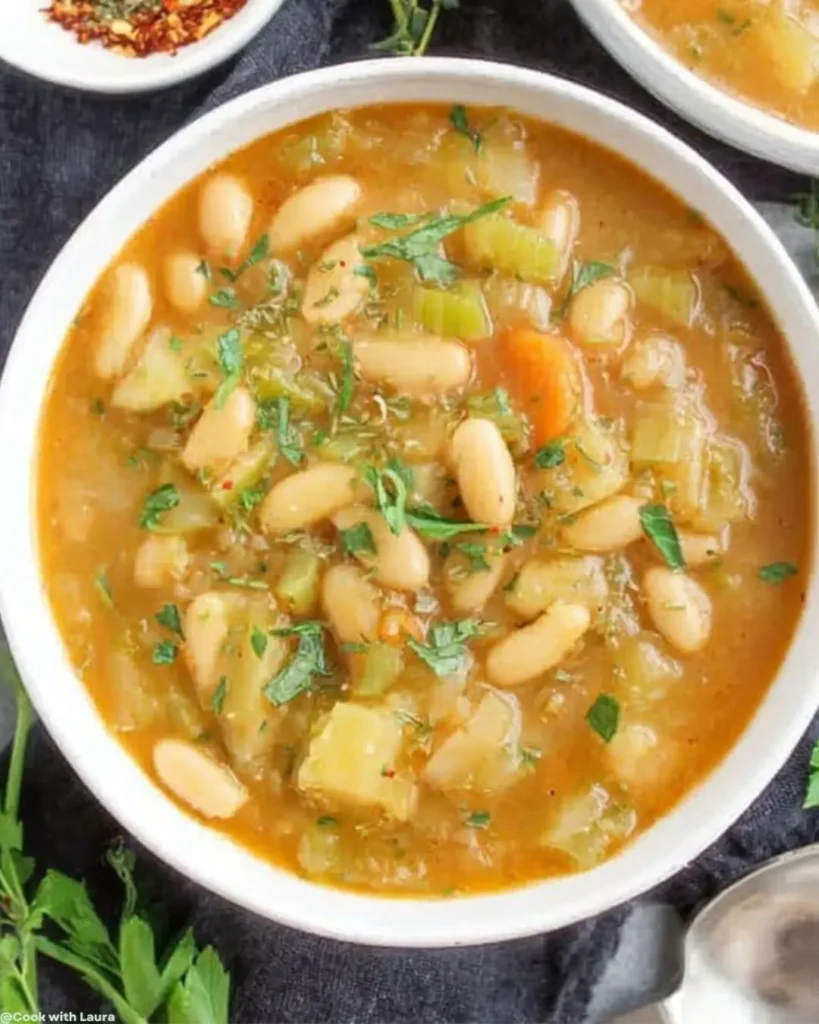 Easy Potato and Bean Soup Recipe for a Healthy Meal 6 Ingredients for Potato and Bean Soup