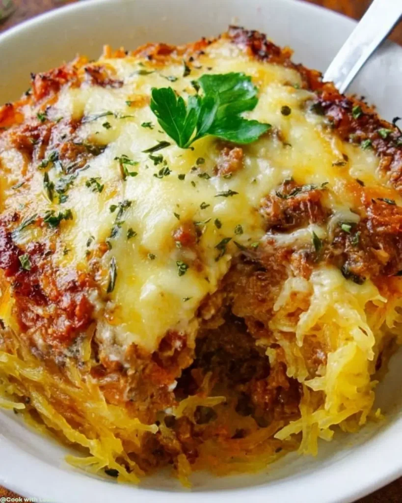 Ingredients for Spaghetti Squash Pizza Casserole