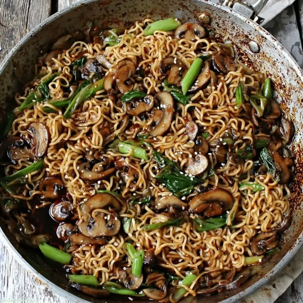 Mushroom Ramen Noodles Recipe You'll Love