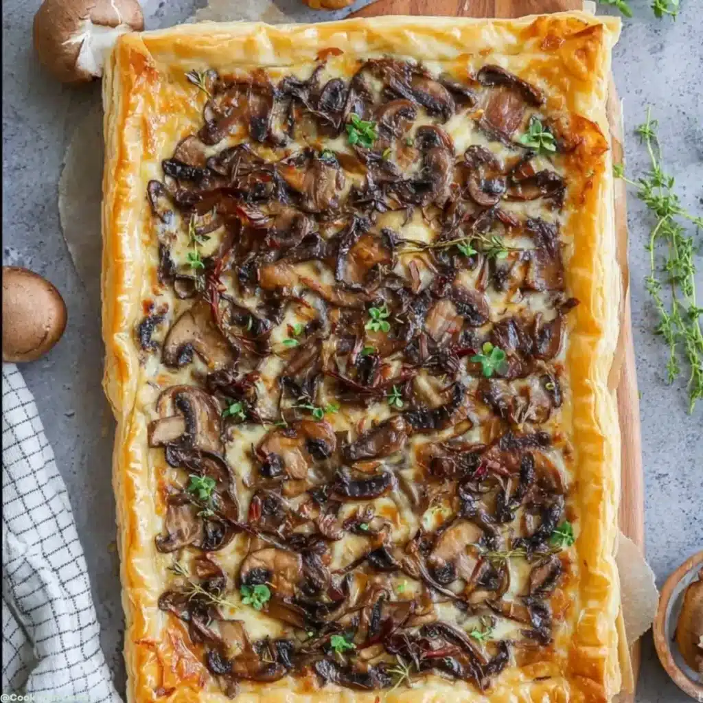 Mushroom Tart Recipe for Effortless Entertaining